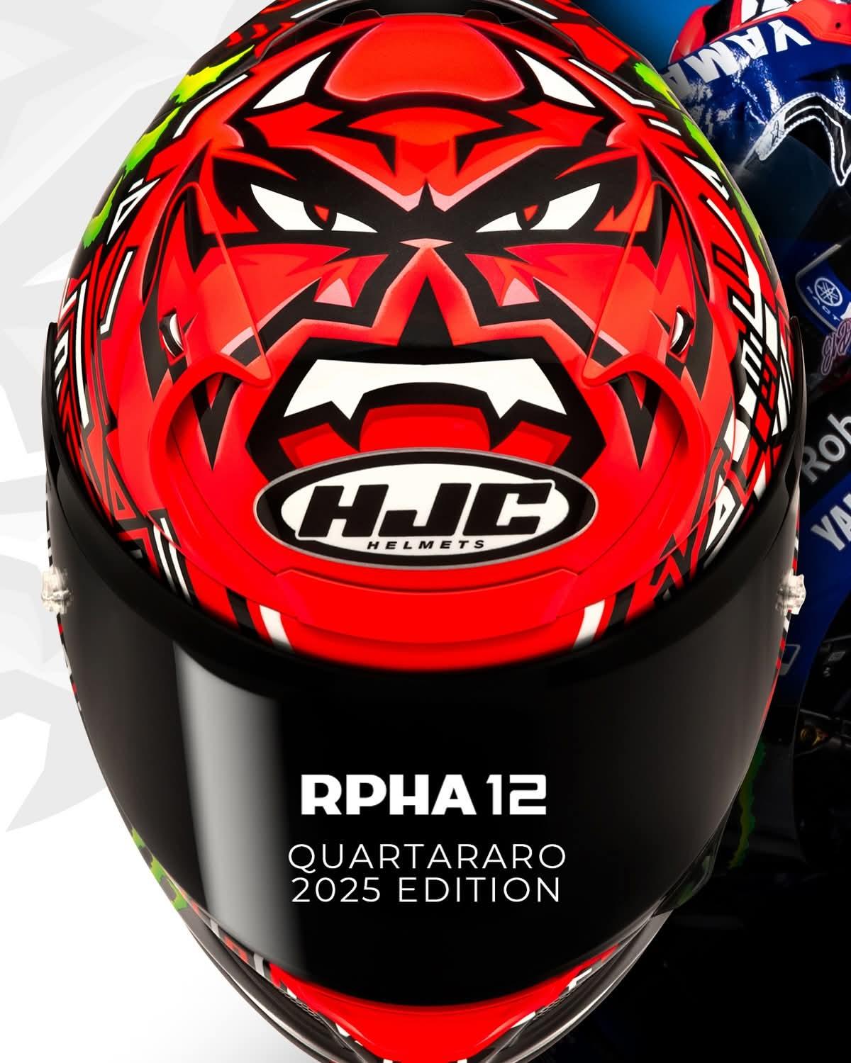 HJC RPHA 12 QUARTARARO RED M