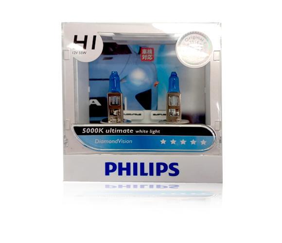 DIAMOND VISION PHILIPS H1 5000K 55W