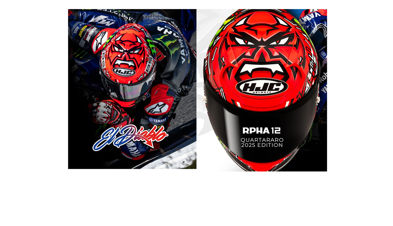HJC RPHA 12 QUARTARARO RED L